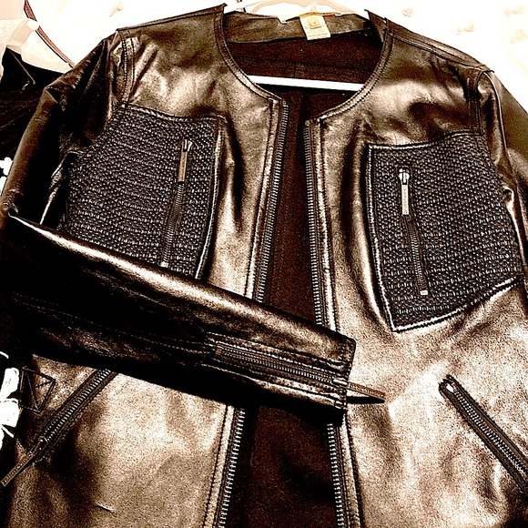 Leather Jacket NWOT - Picture 2 of 6